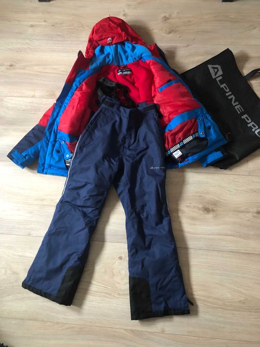 Alpine Pro kurtka i spodnie narciarskie 140-146