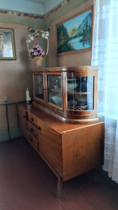 Kredens do salonu ,witryna + komoda