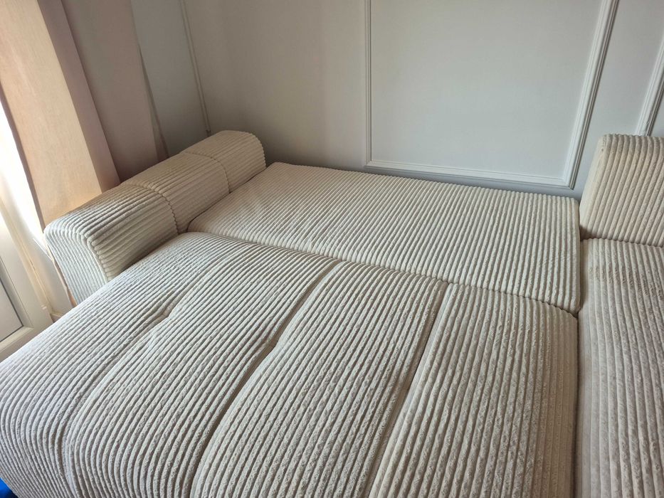 Sofá chaise longue - com cama e baú COM GARANTIA