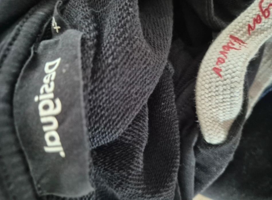 Bluza z kapturem Desigual nowa kamienie naszywki M kaptur