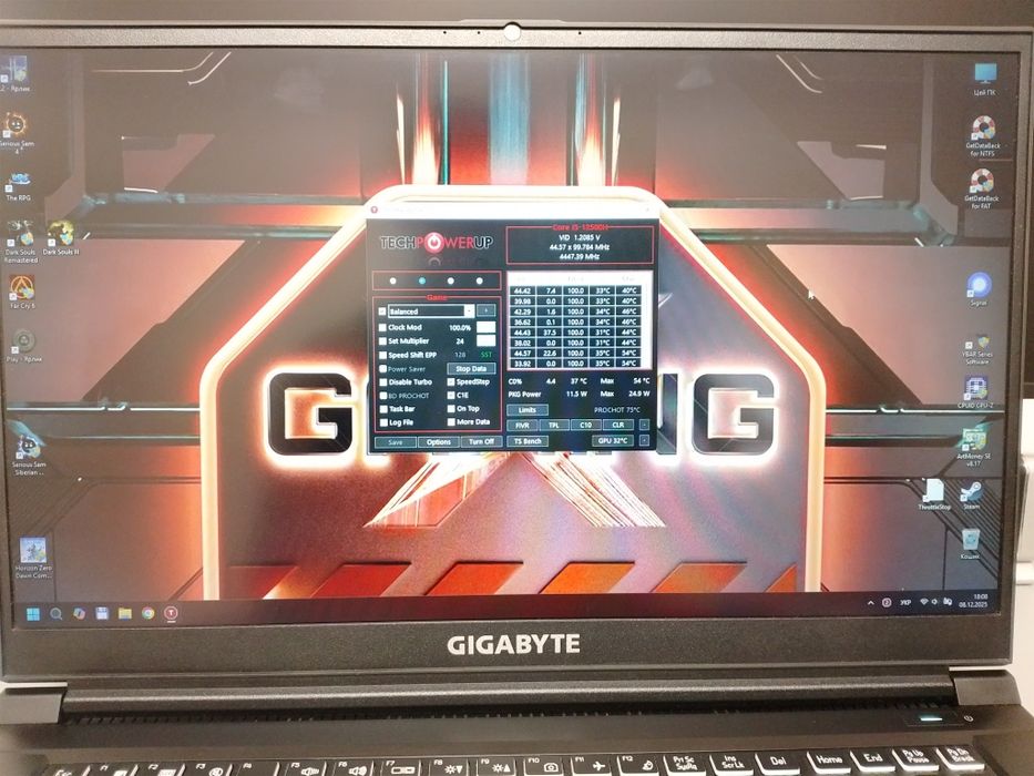 Ігровий ноутбук Gigabyte g7mf