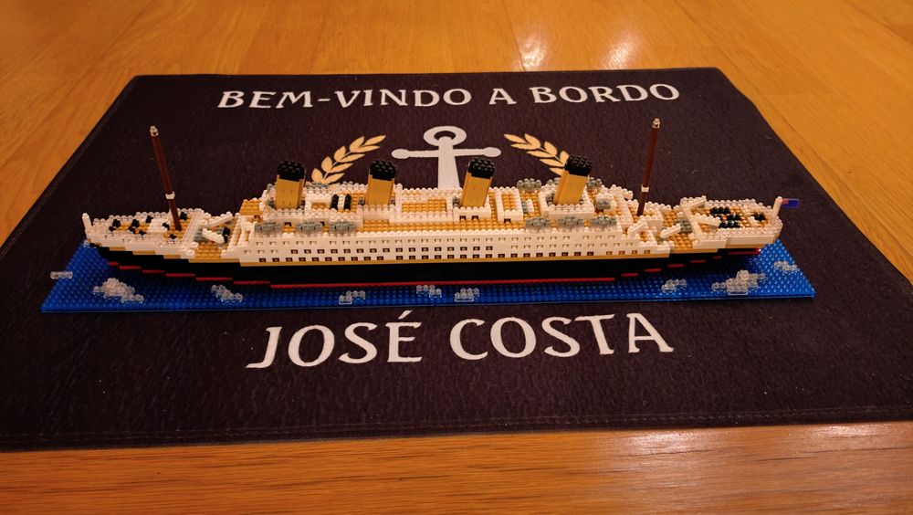 Titanic Mini Lego Novo