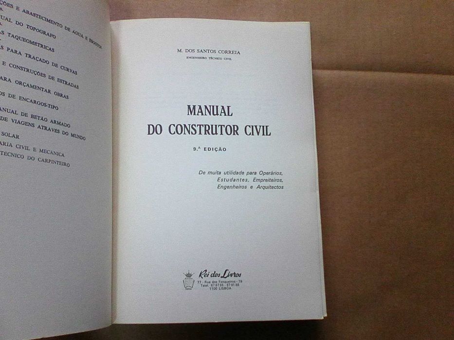Manual do construtor civil