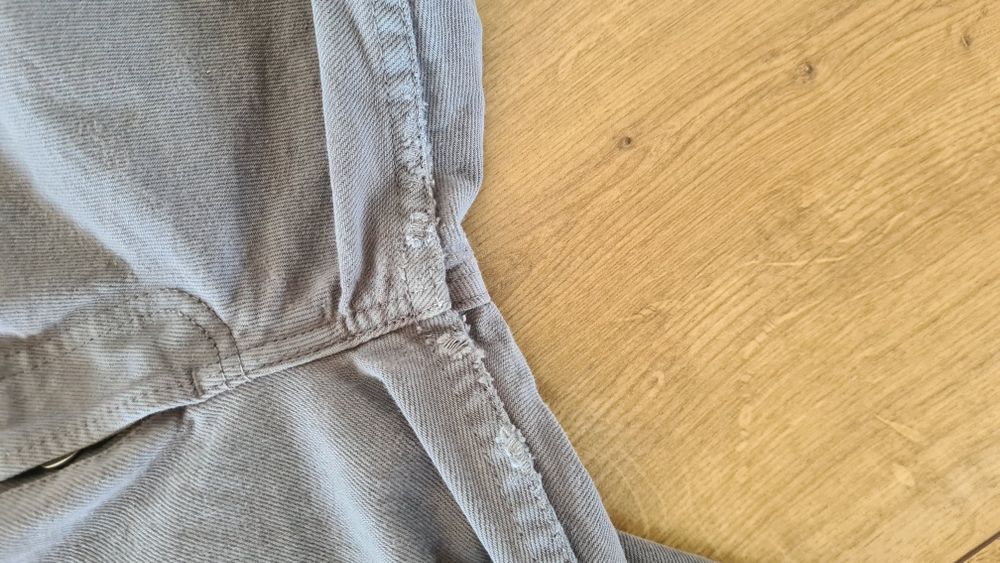 Krótkie spodenki Szorty Levis Levi's 501. Szare Brązowe. Rozmiar W29