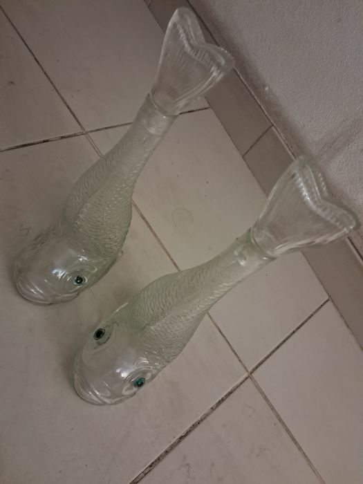Peixes em vidro X 2