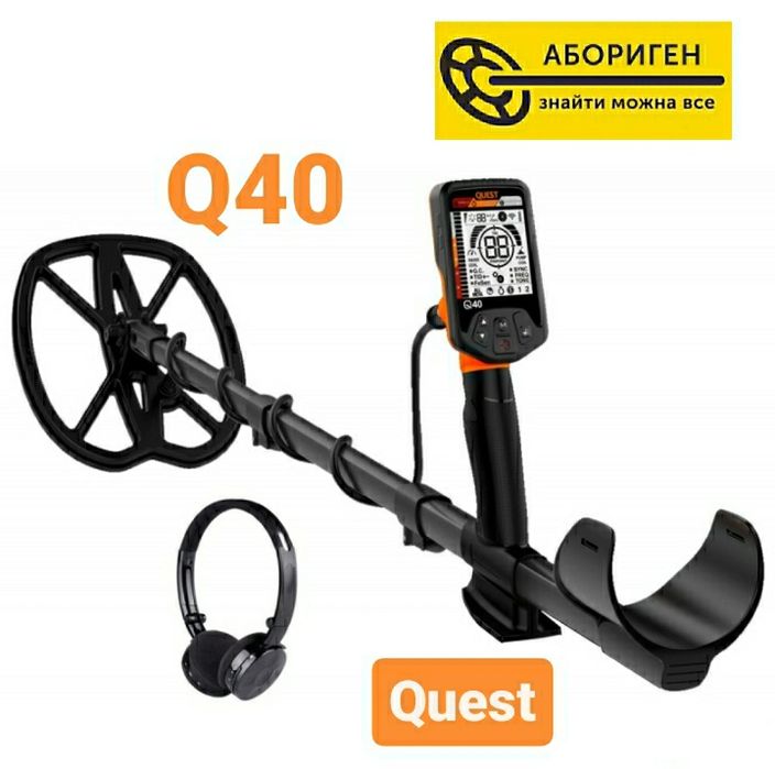 Металошукач Quest Q40+Nel Tornado. Металлоискатель Квест 40