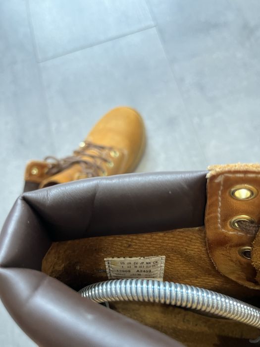 Okazja Buty zimowe timberland 6 inch premium musztardowe