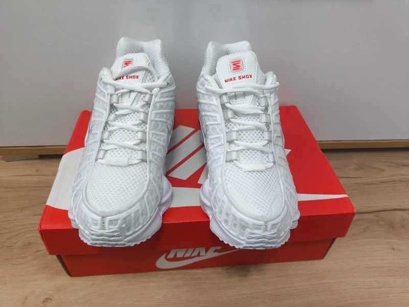 Nike Shox TL, Białe .36