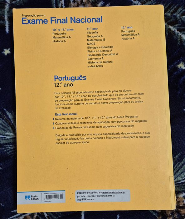 Pack de Português - exame e estudo  - 10, 11 e 12 ano