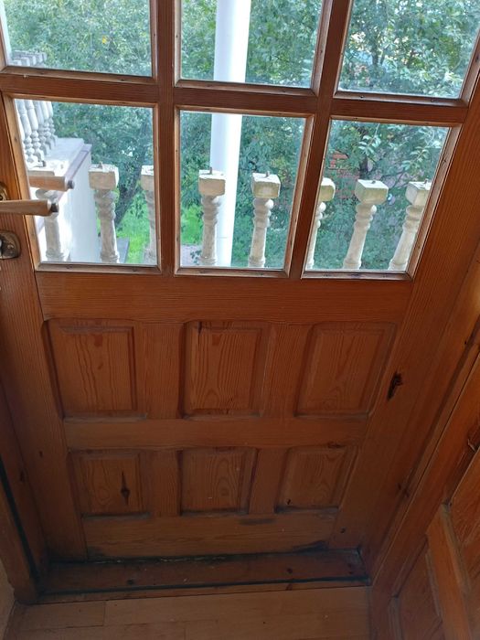 Drzwi sosnowe dwa skrzydła