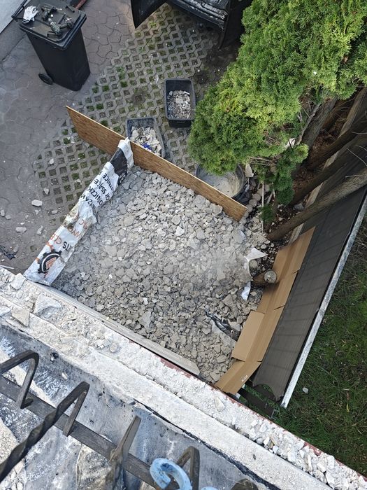 Oddam zapłacę za wywóz gruzu ok 4 ton