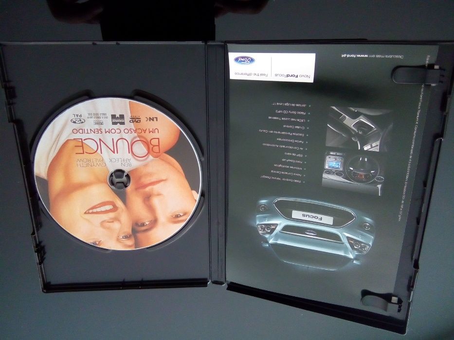 DVD - "Bounce Um Acaso com Sentido" com Ben Affleck