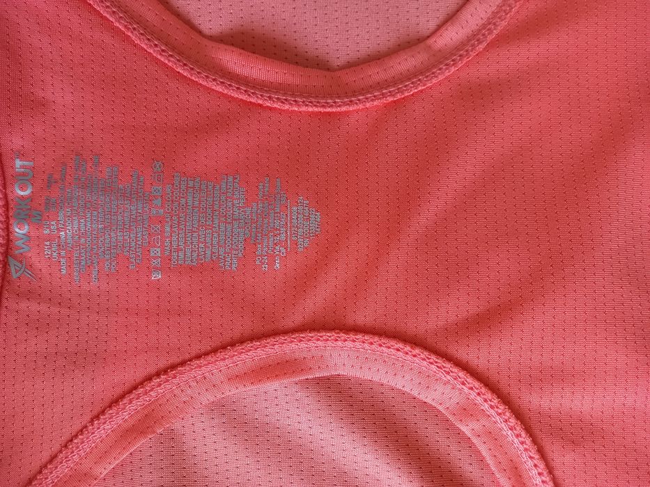 Bluzka sportowa na ramiączkach WorkOut roz M