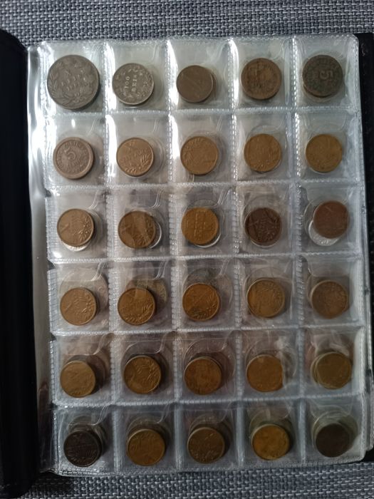 Escudos em notas e moedas para colecionadores