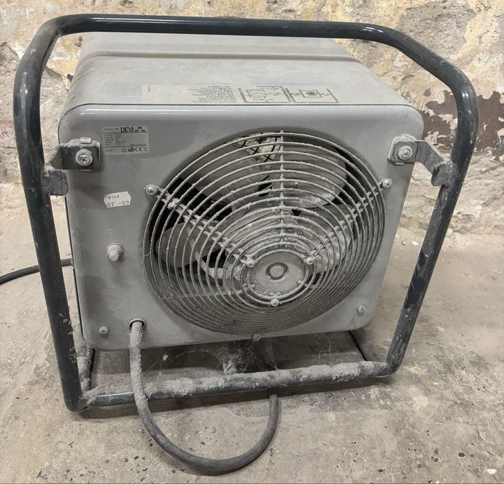 Nagrzewnica przemysłowa termowentylator devitemp 106 T szary