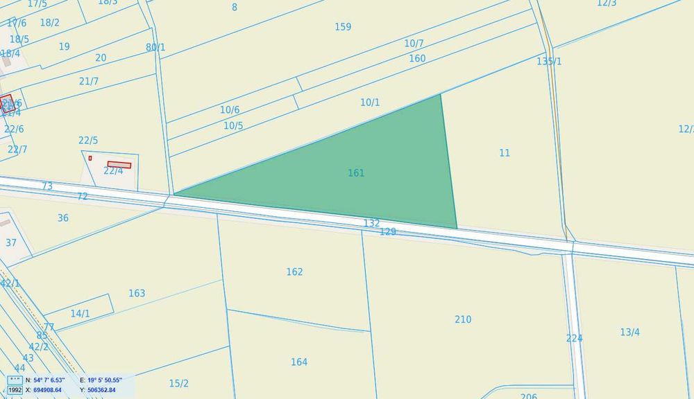 Działka rolna 4,76ha w Świerkach
