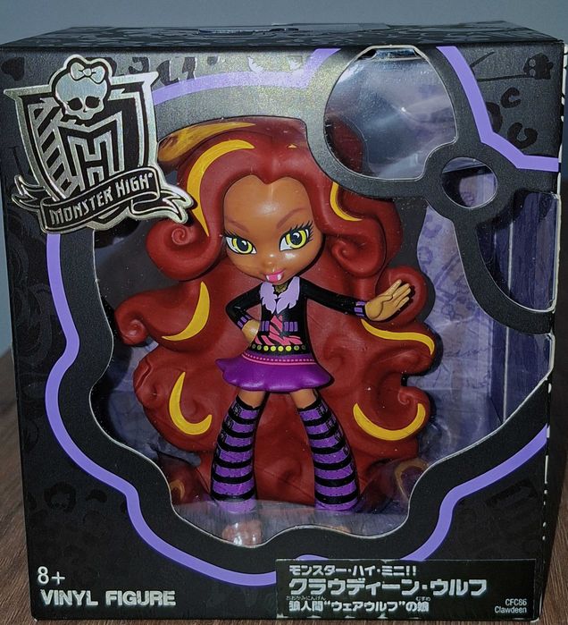 Вінілова фігурка Монстер Хай НРФБ 2014 Клодін Вульф Clawdeen Wolf