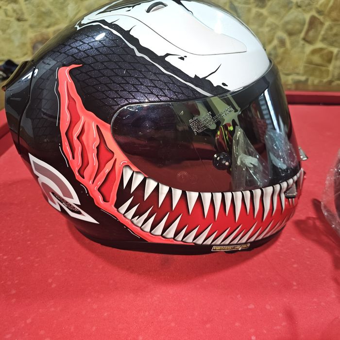 Capacete hjc venom marvel