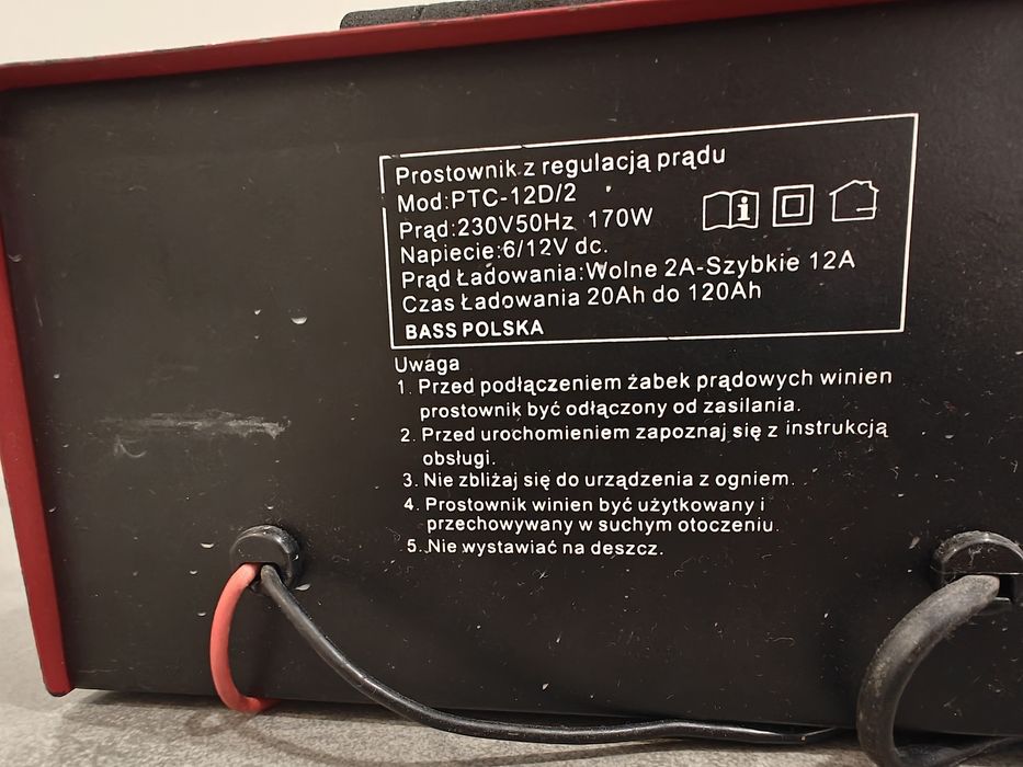 Prostownik 6/12 volt