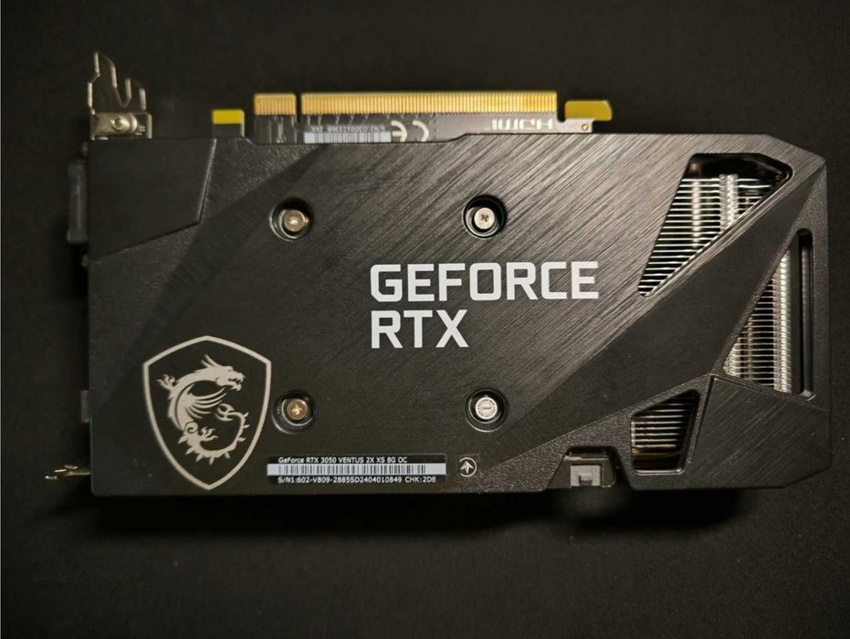 Відеокарта MSI RTX 3050 8GB 1 місяць користувався як нова!