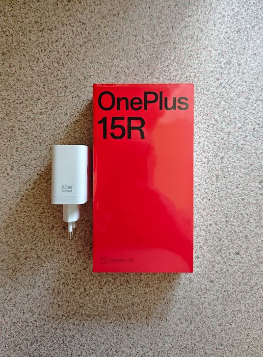 OnePlus 15R 12/256GB Charcoal Black EU. Гарантія