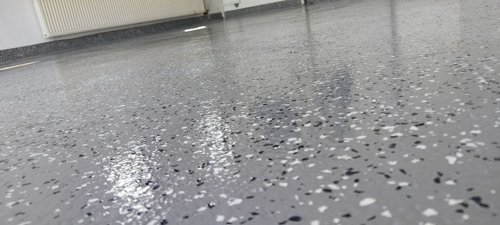 Posadzki żywiczne garaż warsztat piwnica