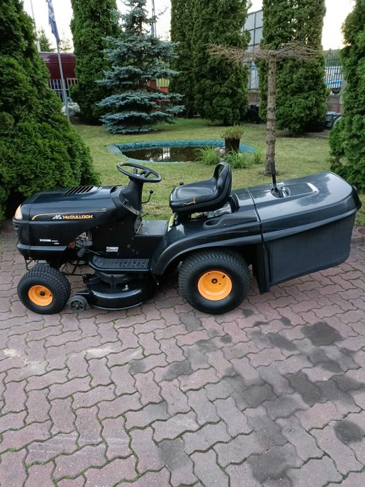 McCulloch M12597HRB 13KM traktorek kosiarka kosz hydrostat