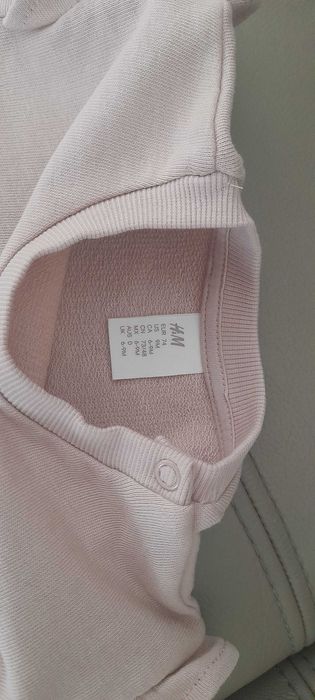 rozm. 74 H&M komplet dla dziewczynki bluza + legginsy komplet H&M 74