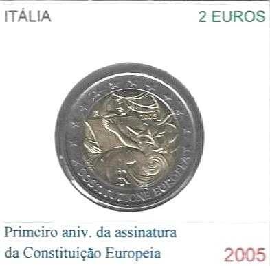 Itália - - - - - Moedas Comemorativas de 2 Euros