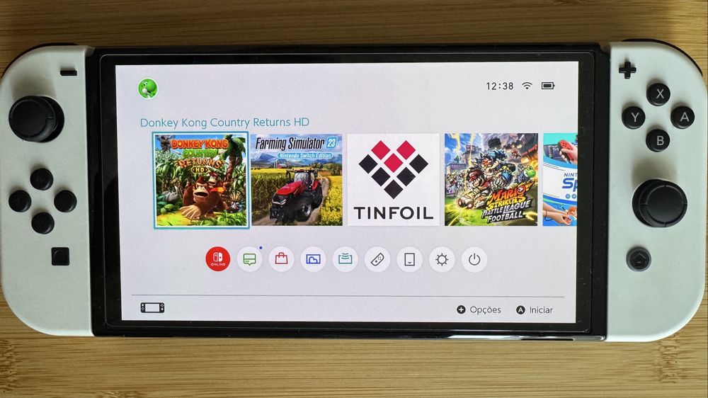 Nintendo switch oled desbloqueada