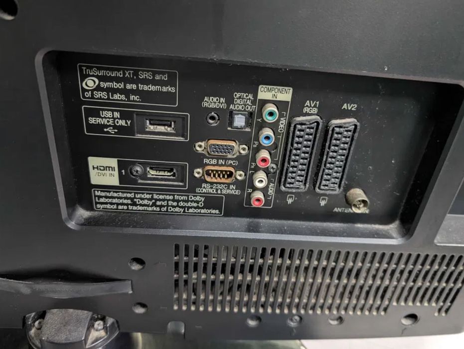 TV LG 32LD320 - Fonte de alimentação avariada