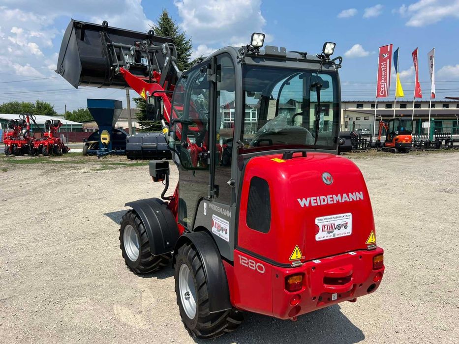 Фронтальний навантажувач WEIDEMANN 1280 Hoftrac