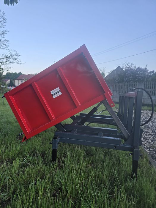 Nowa skrzynia wzmacniana z kiprem hydraulicznym 1.5 m GWARANCJA
