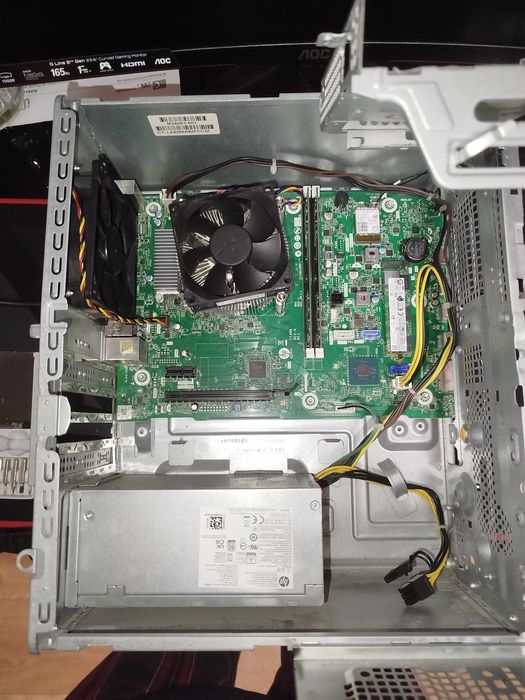 Base HP Pavilion Gaming (Caixa LED + Fonte + SSD 512GB + 8GB RAM)