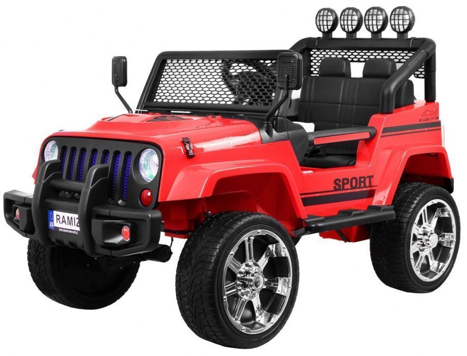 Raptor Drifter Czerwony autko 4x4 MP3 LED - EkstraZabawki.pl