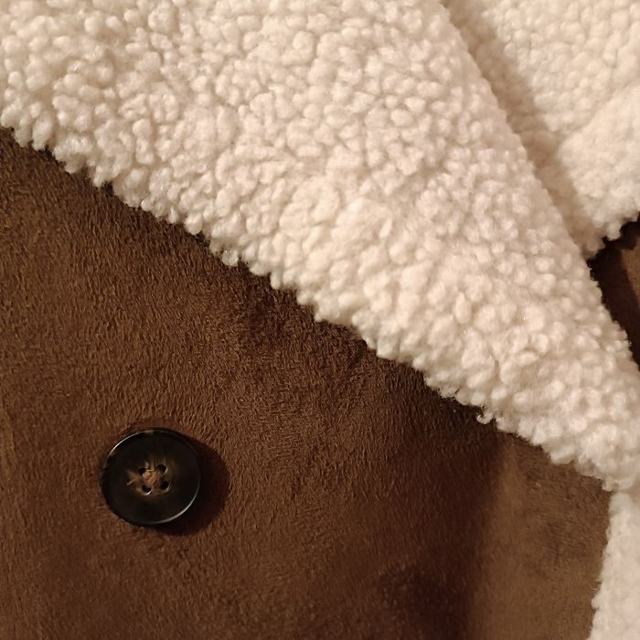 Kożuszek płaszcz plus size