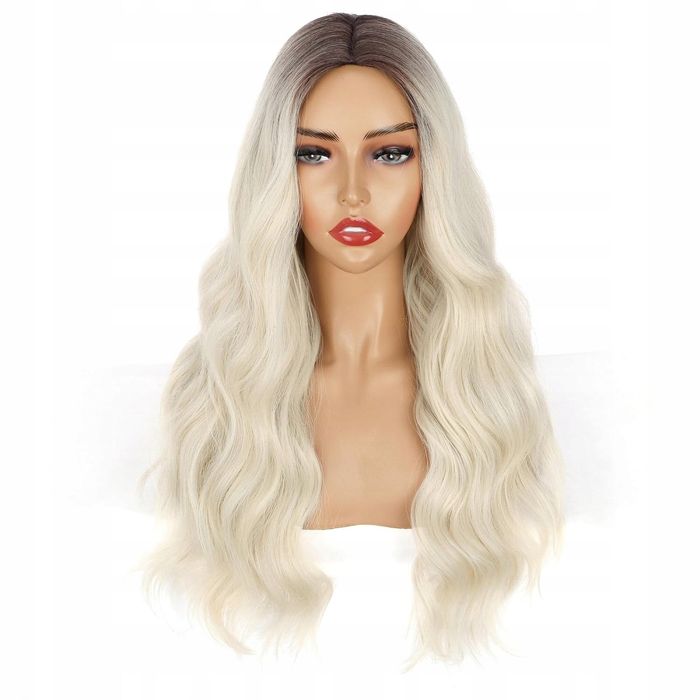 Peruka Włosy blond