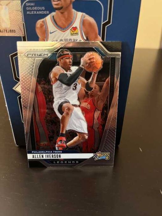 Allen Iverson #291 Prizm NBA 2024-25 Philadelphia 76ers Pack Fresh