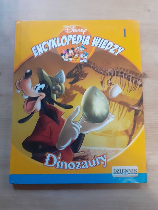 Dinozaury Encyklopedia Wiedzy Disnay