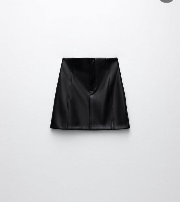 шкіряна спілниця Zara