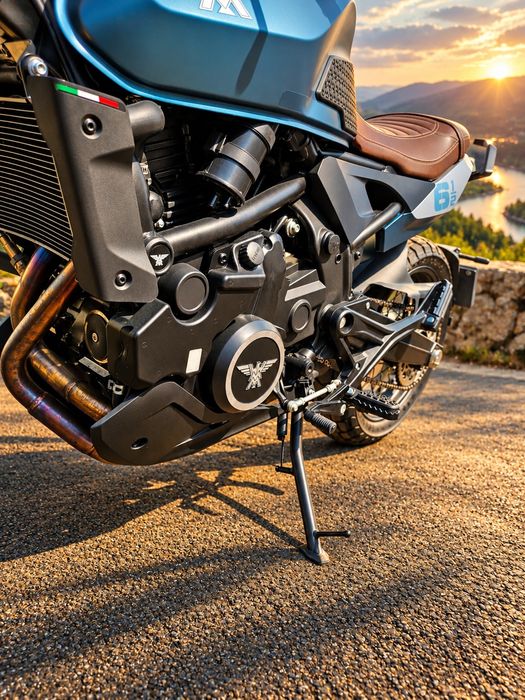 Moto Morini SCR 650 de 2025 aceito retoma