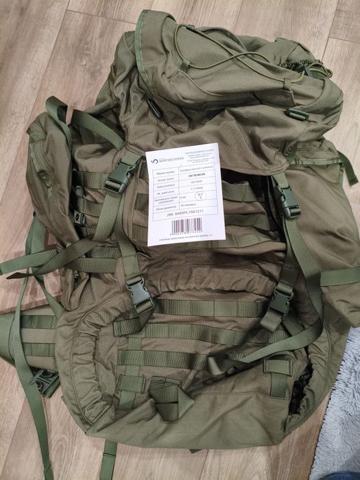 Plecak górski oliwkowy