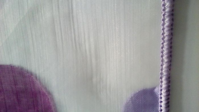 Tecidos transparentes e delicados, com padrão, para fazer cortinados