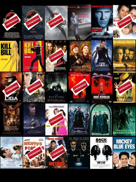 DVD's Originais (Títulos de A a O)