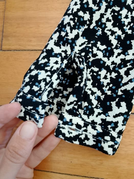 Vestido de manga comprida elegante da H&M