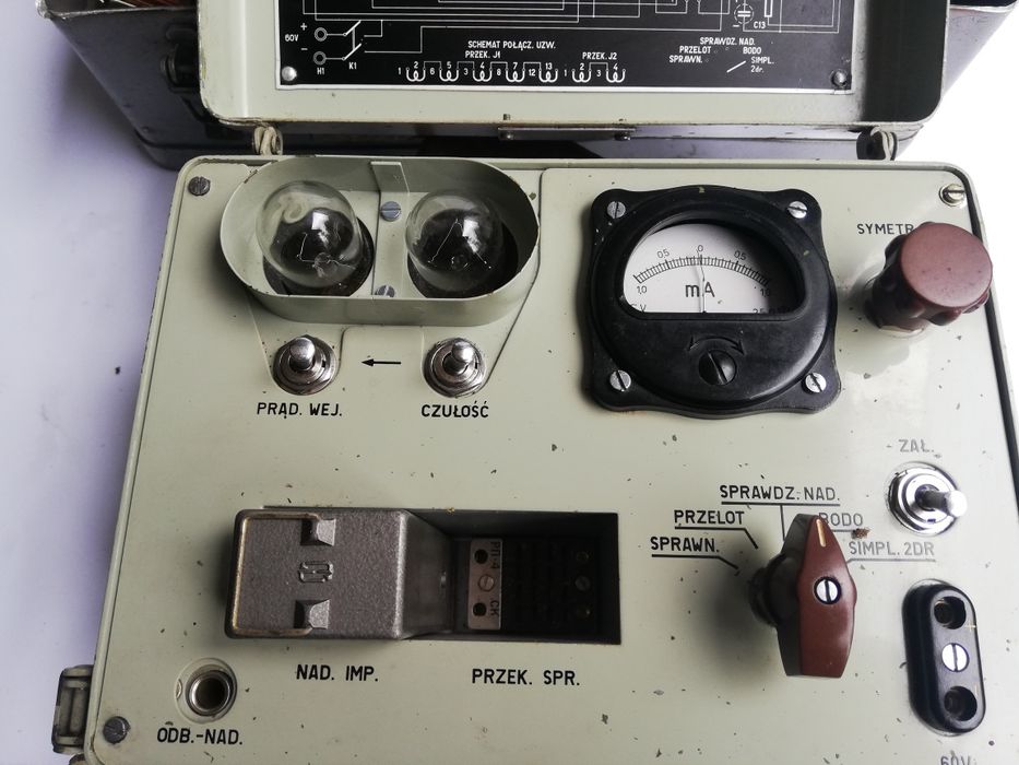 Przyrzad do regulacji kanałów telegraf. Tel. Militaria