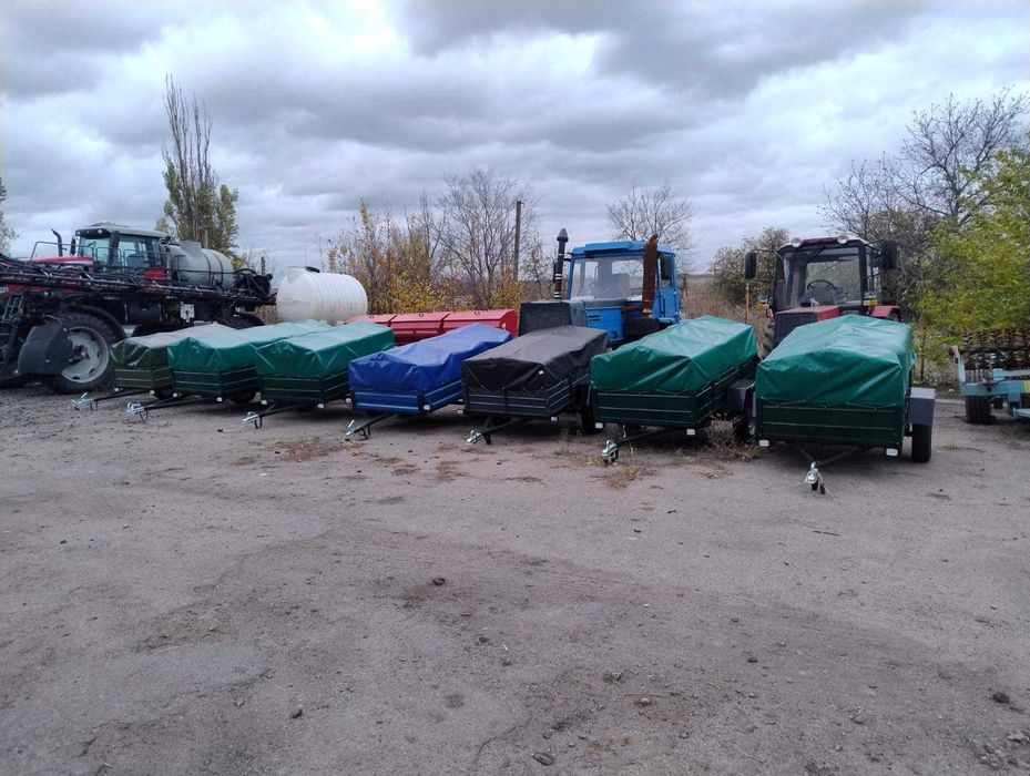 ПРИЦЕП причіп двометровий без посередників від заводу з документами