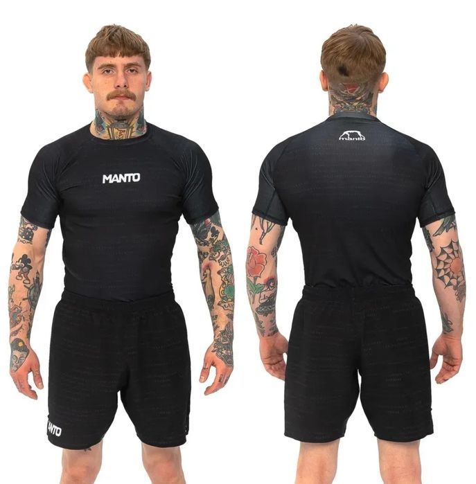 Комплект MANTO  рашгард + шорти ММА БЖЖ | XS-3XL | Преміум які