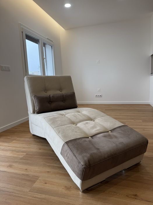 Chaise Longue bege