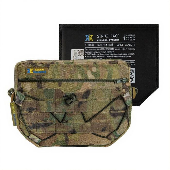 Напашник мультикам з захистом 1 класу від GLOBAL BALLISTICS
